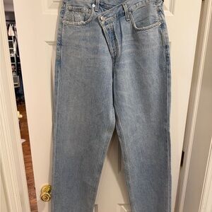 Agolde Criss Crossed Upsized Jeans size 26
